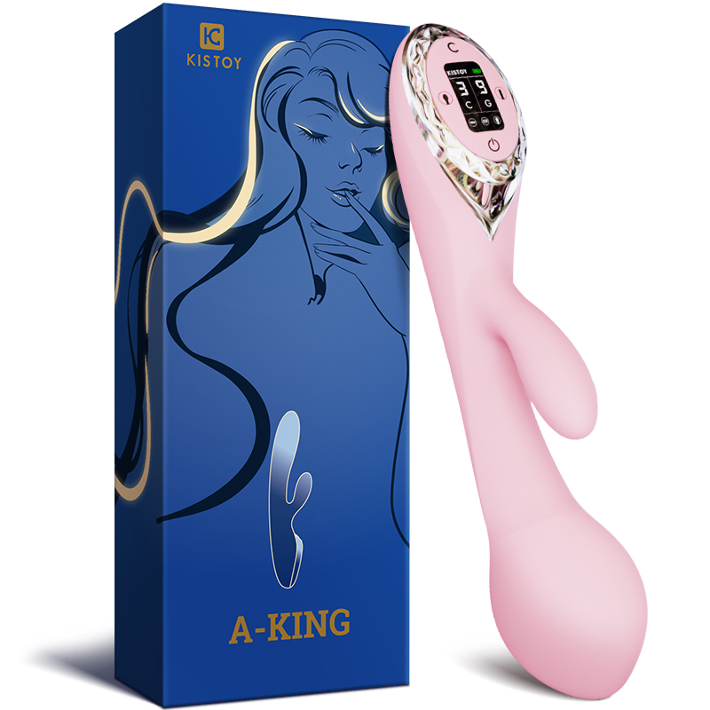 震动棒-取悦-KISTOY A-King A点宫缩充气震动棒